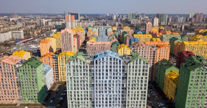 У Києві обсяг продажу нового житла знизився на 25% порівняно з початком війни