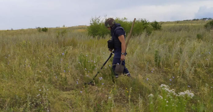 Міністерство оборони запустило полігон для випробування технологій очищення від мін
