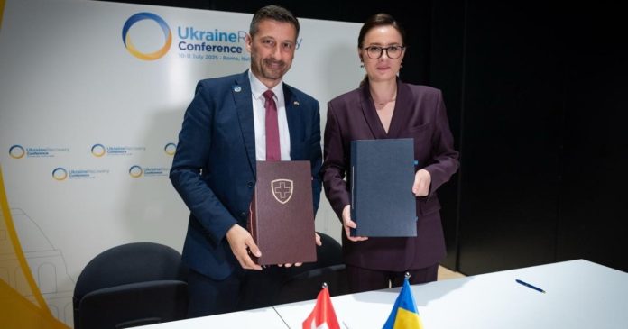 Швейцарія надасть Україні €4,8 млрд для відновлення інфраструктури