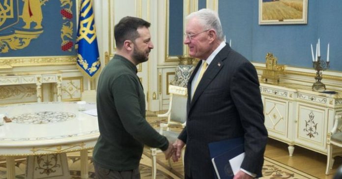 Зеленський зустрівся зі спецпосланцем США для обговорення шляхів вирішення війни та переговорів з Росією