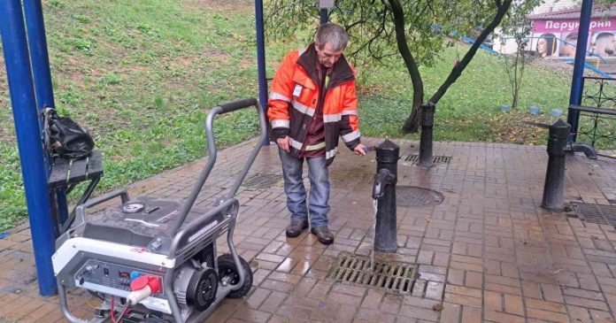 У Києві 80 бюветів функціонують на резервному живленні